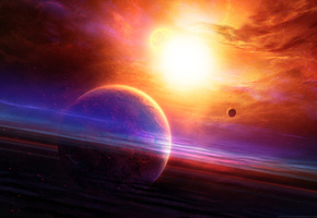 space, арт, art, свет, nebula, звезда, планета, Космос, , planet