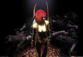 rayne, солдаты, блудрейн, Bloodrayne, рейн, трупы