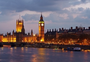 Big ben, англия, великобритания, биг-бен, лондон