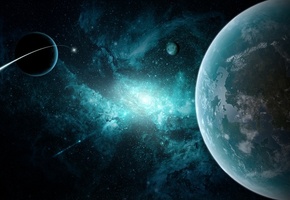 Галактика, планеты, звезды, космос