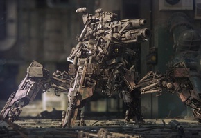 металолом, оружие, пулемет, Машина