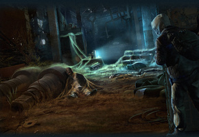 солдат, gsc game world, человек, Survarium, здание, сталкер