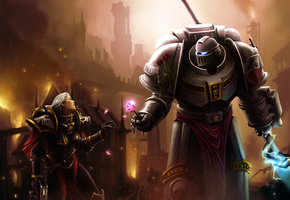 космодесант, 40k, инквизитор, space marines, Warhammer, grey knights