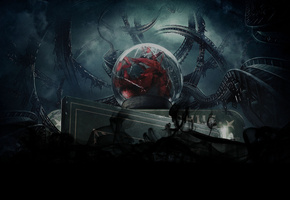 Шар, мрак, рельсы