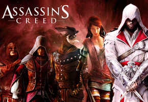 ezio auditore da firenze, ассасин, убийца, Assassins creed brotherhood, assassin