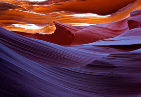 antelope canyon, линии, Аризона, пещера, каньон антилопы, скалы