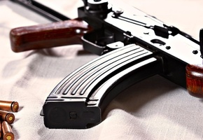 Ак, патроны, автомат калашникова, автомат, оружие