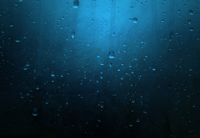 синий, капли, Текстура, цвет, art, вода