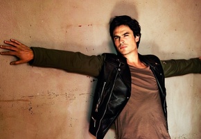 иен сомерхолдер, Ian somerhalder, the vampire diaries, сериал, актёр