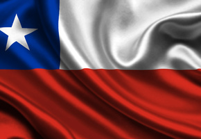 Chile, Satin, Flag