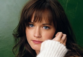 Alexis Bledel, Actress, USA, Brunette, Blue Eyes, Sweet
