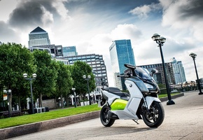 BMW, Motorbike, Scooter, C-Evolution, Electric, London, 2012