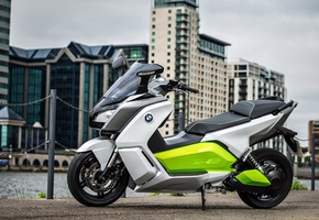 BMW, Motorbike, Scooter, C-Evolution, Electric, London, 2012