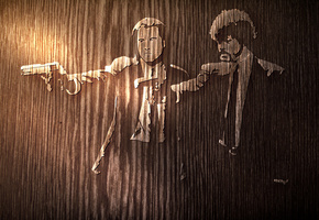 криминальное чтиво, Pulp fiction, актеры, дерево