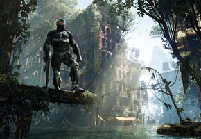 crytek, нанокастюм, джунгли, апокалипсис, Crysis 3, город
