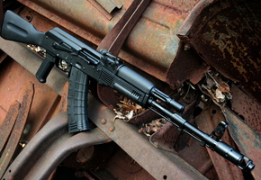 автомат, фон, Оружие