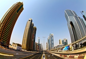 трасса, city, оаэ, дубай, город, арабские эмираты, Dybai