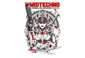 робот, хардтехно, hardtechno, стиль, Музыка, направление