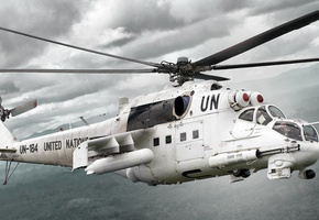 вертолет, mi-24, un, Ми-24, un