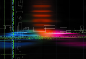 Схема, блики, черный, абстракция