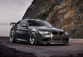 бмв, front, 3 series, скала, 335i, Bmw, e90