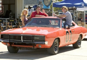 the dukes of hazzard, dodge, 1969, general lee, Придурки из хаззарда, charger