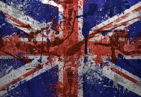 flag, флаг, great britain, краски, Великобритания