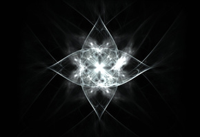 фигура, линии, узор, Фрактальный узор, свечение
