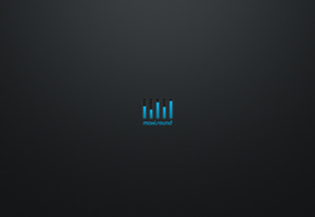 maximum, minimal, минимализм, голубое свечение, темный, Sound