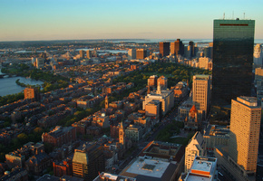 massachusetts, Usa, город, city, boston
