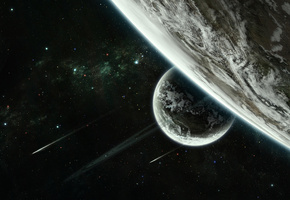 планеты, stars, space, звезды, Космос, planets