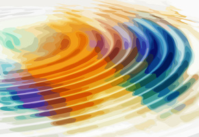 Круги, жидкость, настроение.абстракция, разноцветный