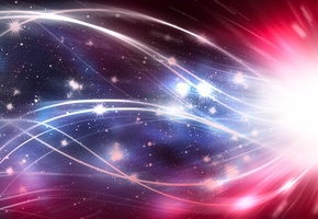 изгибы, сияние, линии, Яркость