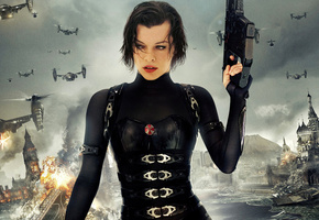 resident evil retribution, Обитель зла возмездие, милла йовович