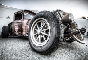 Hot, car, rod, классика, мощь, машина, старичок