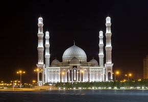 астана, соборная мечеть _хазрет султан_, Город