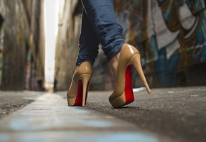 макро, платформа, обувь, сапожки, сапоги, туфли, Улица