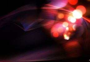 блики, круги, линии, Абстракция