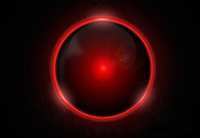 Красный, черный, круг, шар