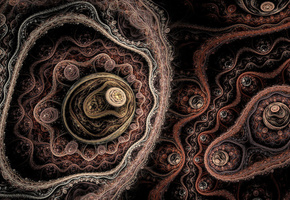 узоры, Абстракция, фракталы