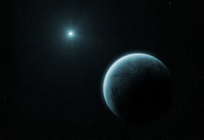 планета, Арт, звезды, звезда, космос