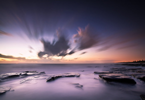 Море, камни, небо, облака