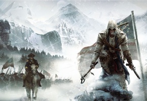 экшен, Assassins creed 3, кредо ассасина 3, ubisoft, игра