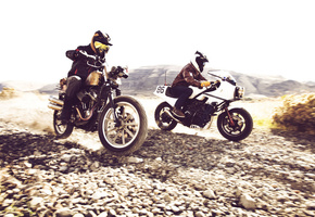 мотоциклы, гонка, скорость, Дорога