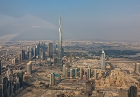 стройка, небоскребы, дубай, Город