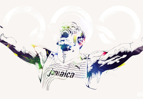 100 метров, легкая атлетика, Усейн болт, спринт