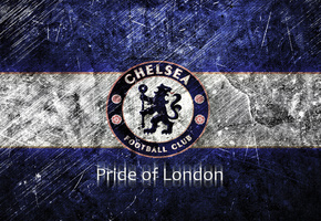 фон, эмблема, синий, chelsea, Челси, царапины