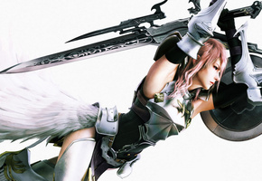 щит, последняя фантазия, меч, Final fantasy xiii-2, доспехи