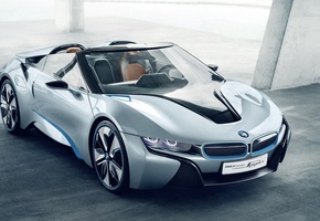 бмв, concept car, концепт, spyder, Bmw, машина, i8