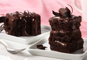 десерт, Еда, шоколад, сладости, вкусно, пирожное